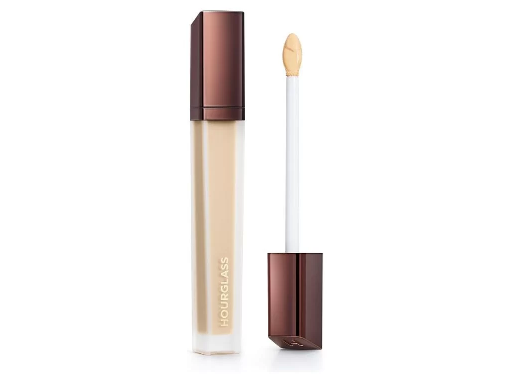 Her go-to is this full coverage concealer from Hourglass. Picture: Amazon Australia